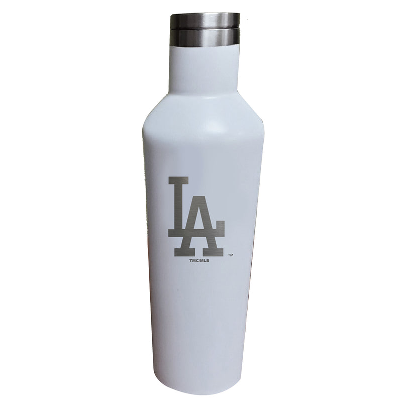 17oz White Etched Infinity Bottle | Los Angeles Dodgers
