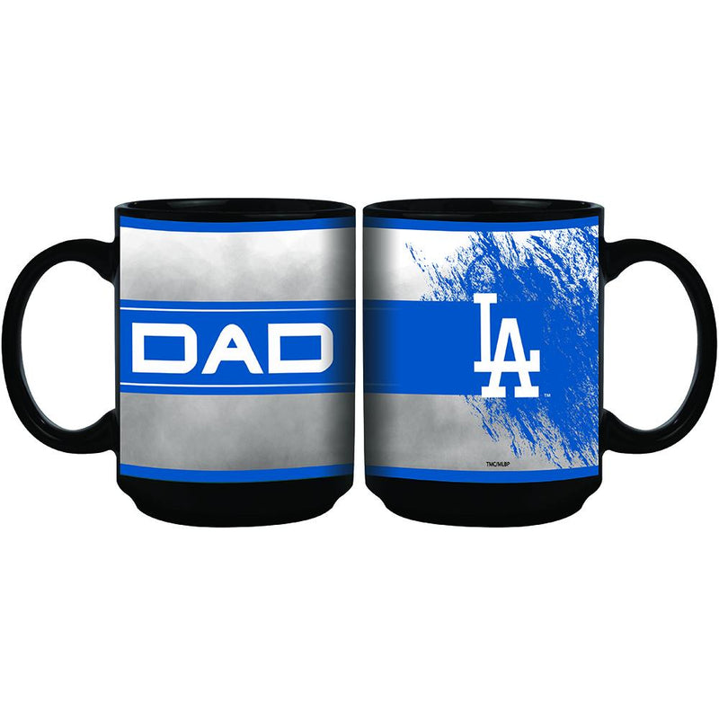 15oz Black Dad Mug | Los Angeles Dodgers LAD, Los Angeles Dodgers, MLB, OldProduct 888966287471 $13