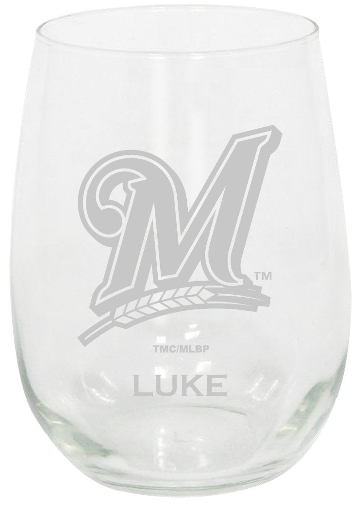 15oz Personalized Stemless Glass Tumbler | Milwaukee Brewers
CurrentProduct, Custom Drinkware, Drinkware_category_All, Gift Ideas, MBR, Milwaukee Brewers, MLB, Personalization, Personalized_Personalized
The Memory Company