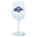 12.75oz Stem Dec Wine Glass Brewers Holiday_category_All, MBR, Milwaukee Brewers, MLB, OldProduct 888966057067 $12