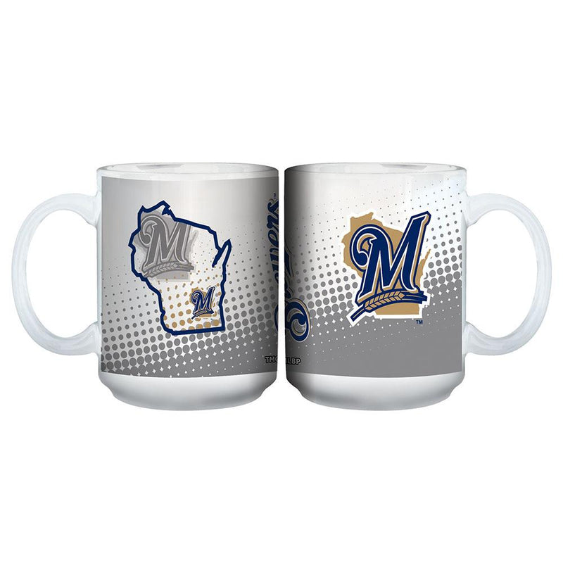 15oz White State of Mind Mug | Milwaukee Brewers
MBR, Milwaukee Brewers, MLB, OldProduct
The Memory Company