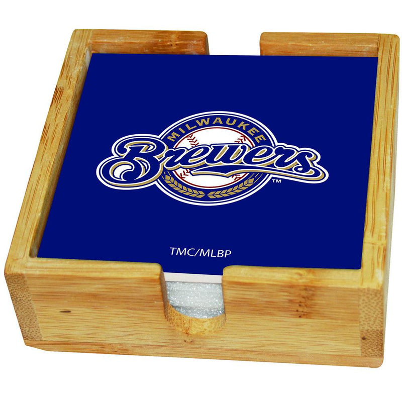 Square Coaster w/Caddy | BREWERS
MBR, Milwaukee Brewers, MLB, OldProduct
The Memory Company