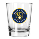 15oz Glass Tumbler | Milwaukee Brewers CurrentProduct, Drinkware_category_All, MBR, Milwaukee Brewers, MLB 888966937963 $11