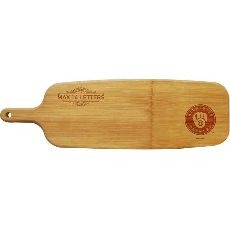 Personalized Bamboo Paddle Cutting & Serving Board | Milwaukee Brewers
CurrentProduct, Home&Office_category_All, Home&Office_category_Kitchen, MBR, Milwaukee Brewers, MLB, Personalized_Personalized
The Memory Company