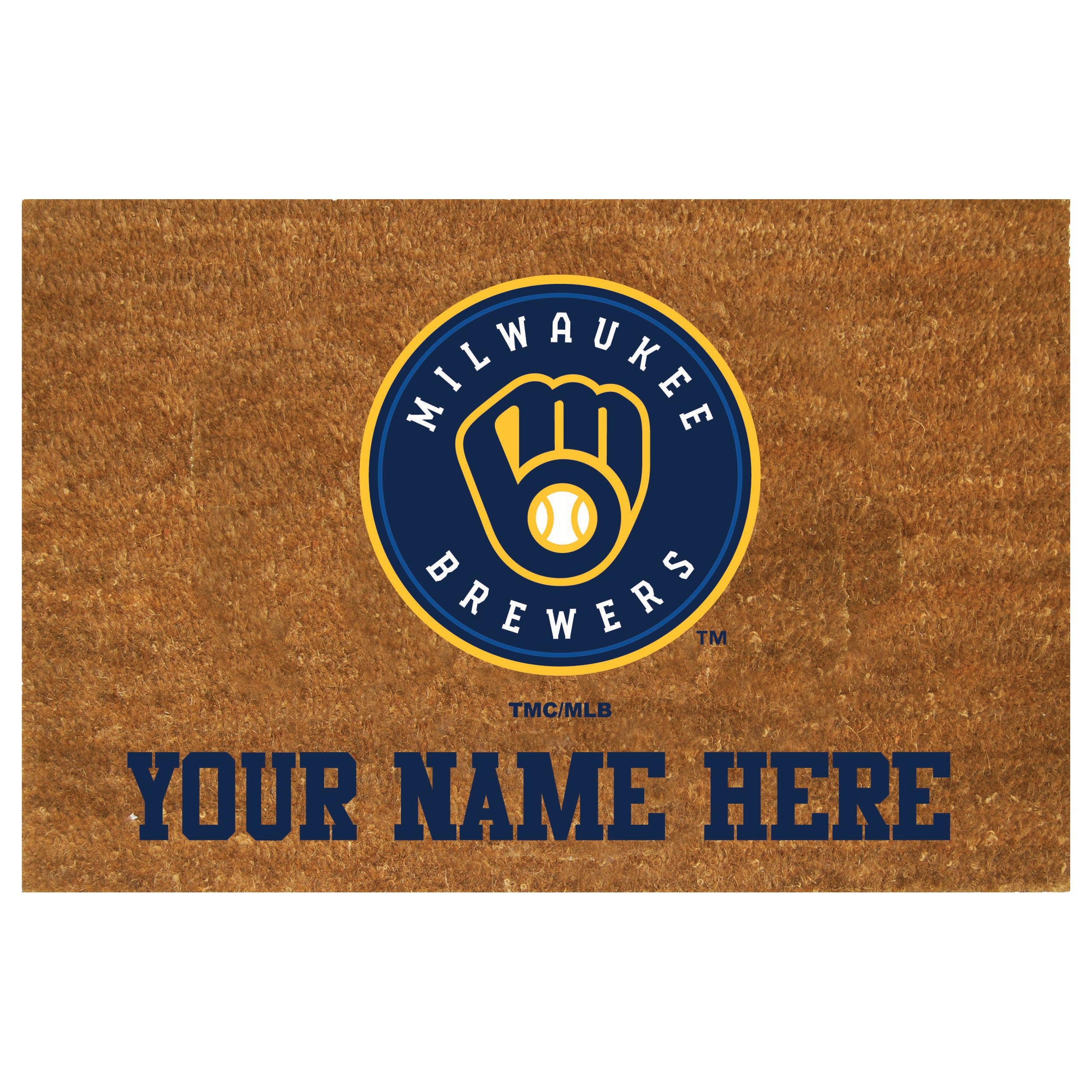 Personalized Doormat | Milwaukee Brewers