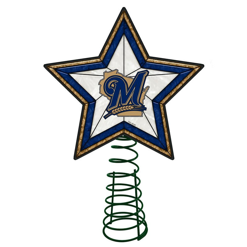 Art Glass Tree Topper | Milwaukee Brewers
CurrentProduct, Holiday_category_All, Holiday_category_Tree-Toppers, MBR, Milwaukee Brewers, MLB
The Memory Company