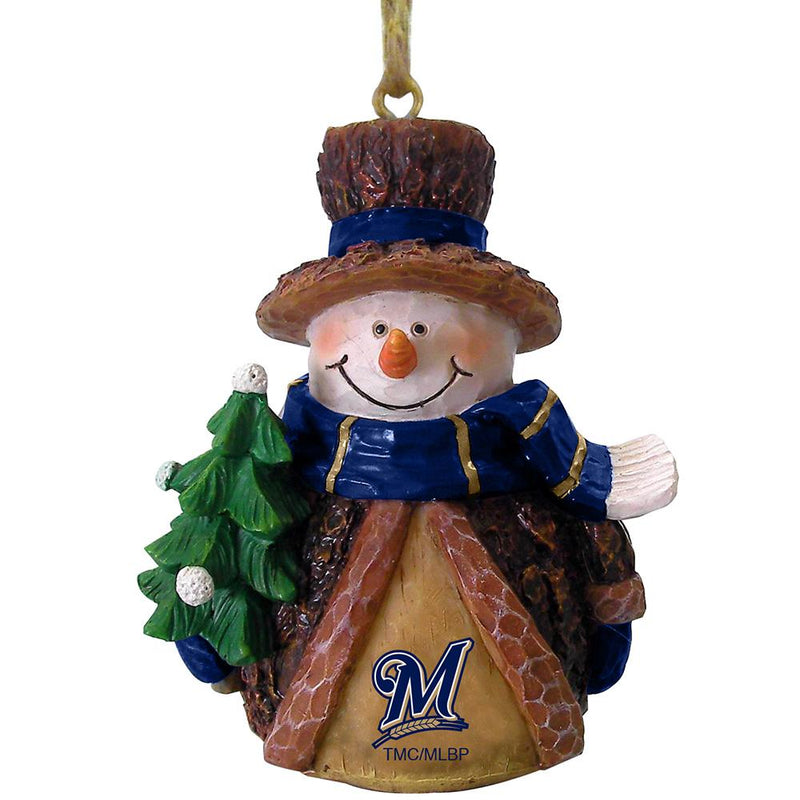 Bark Snowman Ornament | Milwaukee Brewers
MBR, Milwaukee Brewers, MLB, OldProduct
The Memory Company