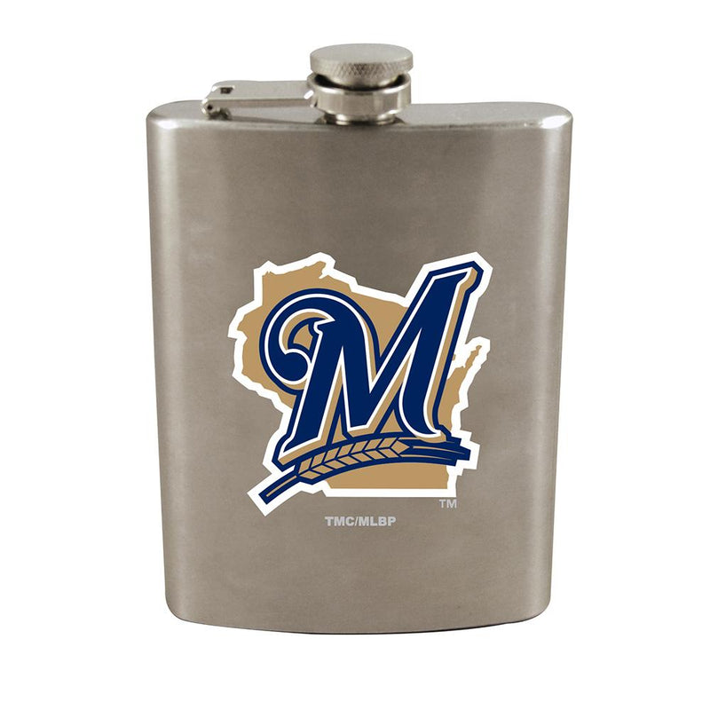 8oz Stainless Steel Flask w/Large Dec | Milwaukee Brewers
Drinkware_category_All, MBR, Milwaukee Brewers, MLB, OldProduct
The Memory Company