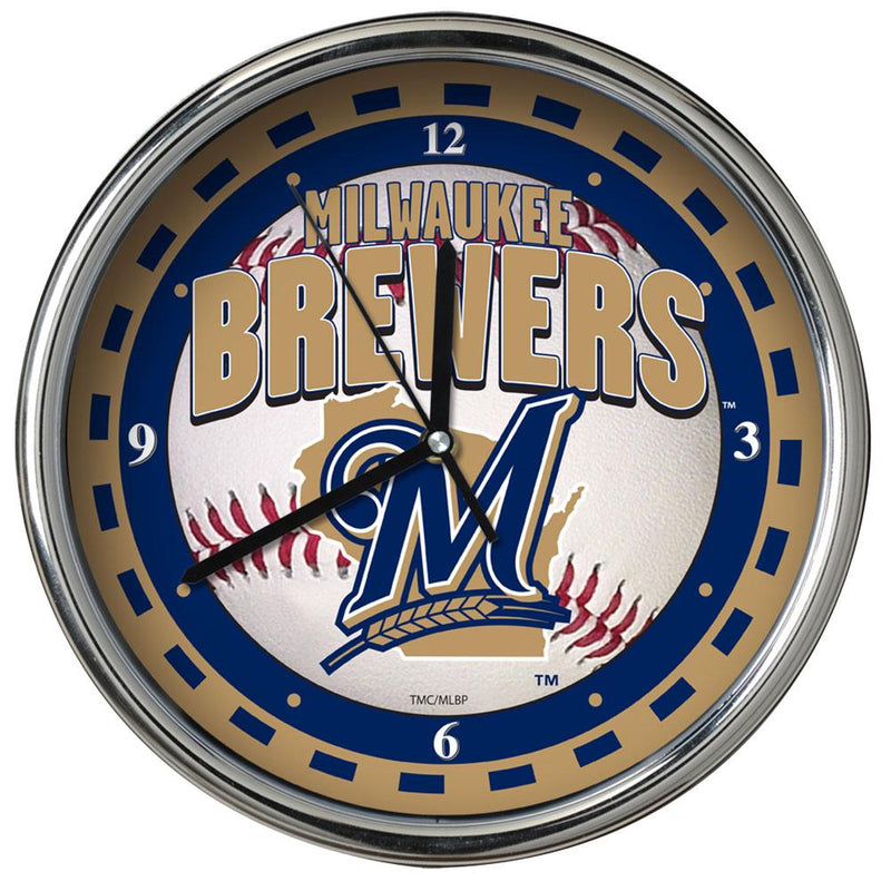 Chrome Clock 4 | Milwaukee Brewers
MBR, Milwaukee Brewers, MLB, OldProduct
The Memory Company