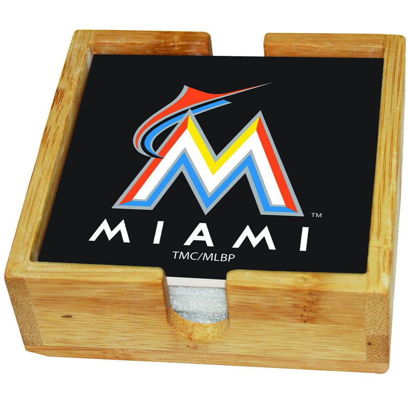 Square Coaster w/Caddy | Miami Marlins
Miami Marlins, MLB, MMA, OldProduct
The Memory Company