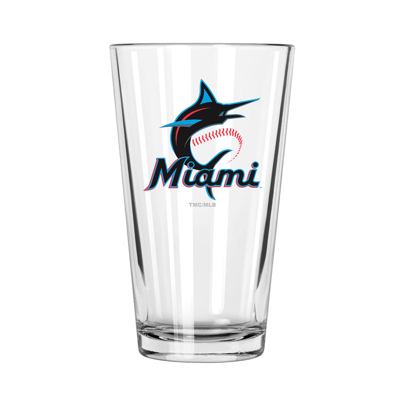 17oz Mixing Glass | Miami Marlins