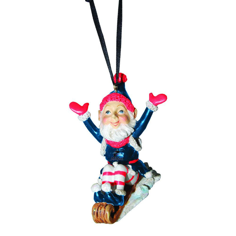 Elf On Sled Ornament | MARLINS
MLB, MMA, OldProduct
The Memory Company