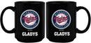 15oz Black Personalized Ceramic Mug | Minnesota Twins CurrentProduct, Drinkware_category_All, Engraved, Minnesota Twins, MLB, MTW, Personalized_Personalized 194207502297 $21.86