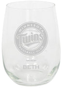 15oz Personalized Stemless Glass Tumbler | Minnesota Twins
CurrentProduct, Custom Drinkware, Drinkware_category_All, Gift Ideas, Minnesota Twins, MLB, MTW, Personalization, Personalized_Personalized
The Memory Company