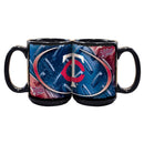 15oz Black Diamond Plate Mug | Minnesota Twins Minnesota Twins, MLB, MTW, OldProduct 687746137247 $13