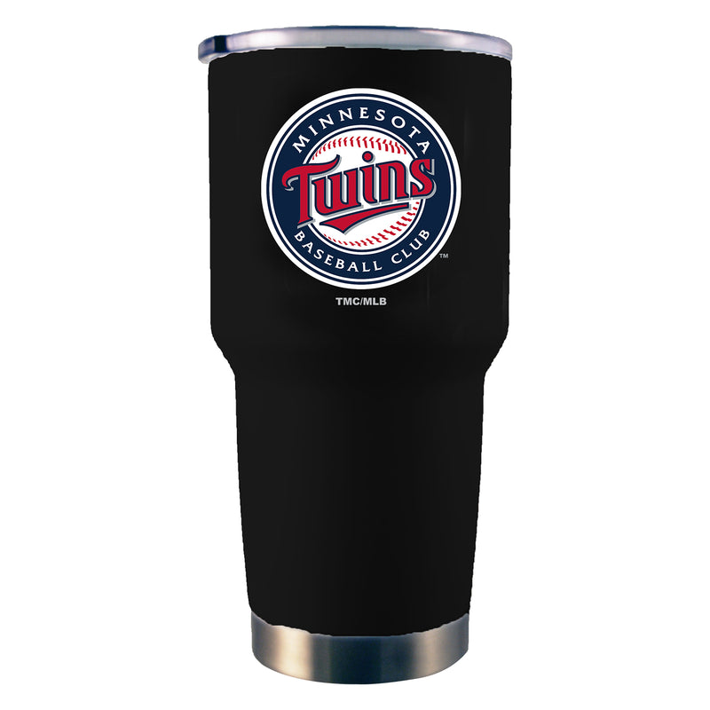 30oz Black Stainless Steel Tumbler | Minnesota Twins