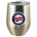12oz Stainless Steel Stemless Tumbler w/Lid | Minnesota Twins CurrentProduct, Drinkware_category_All, Minnesota Twins, MLB, MTW 888966599567 $21.99