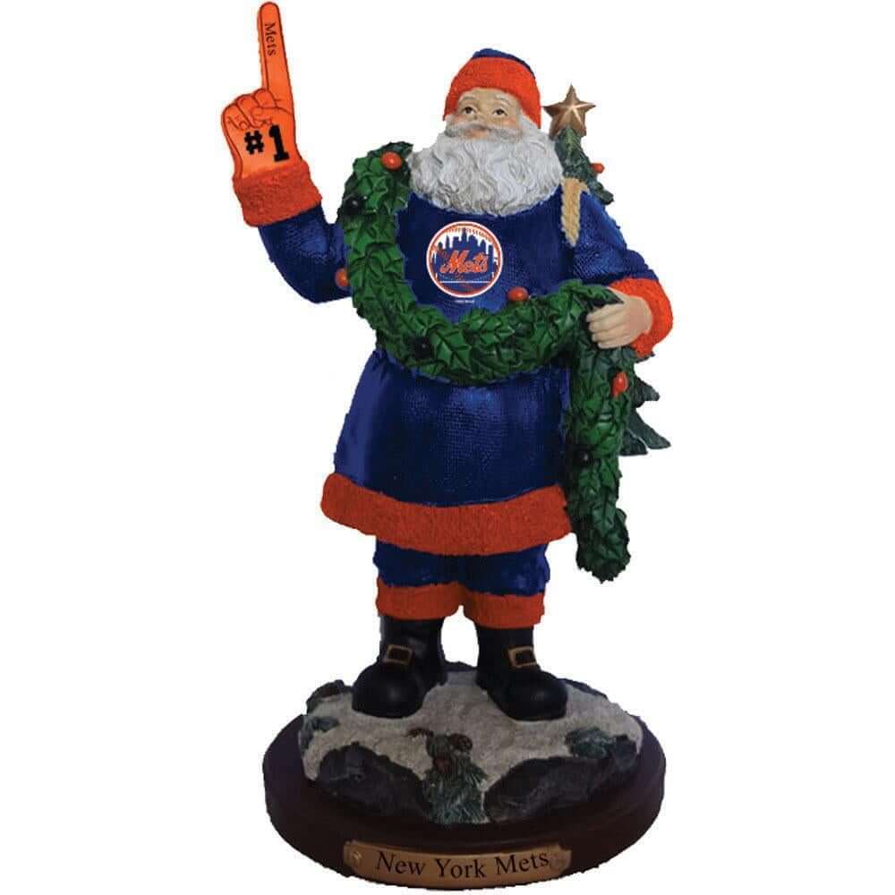 #1 Santa Ornament | New York Mets Holiday_category_All, MLB, New York Mets, NYM, OldProduct 687746214726 $40