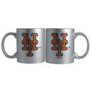 11oz. Silver Mug | New York Mets MLB, New York Mets, NYM, OldProduct 687746195759 $11.5
