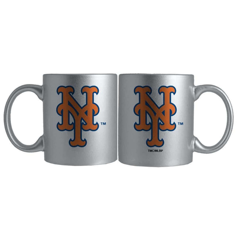 11oz. Silver Mug | New York Mets MLB, New York Mets, NYM, OldProduct 687746195759 $11.5