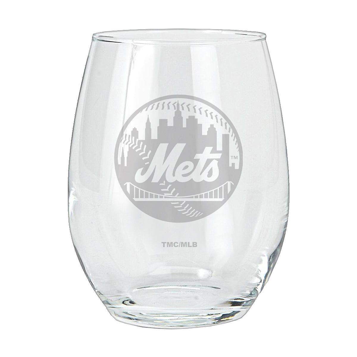 15oz Etched Stemless Tumbler | New York Mets CurrentProduct, Drinkware_category_All, MLB, New York Mets, NYM 194207265673 $12.49