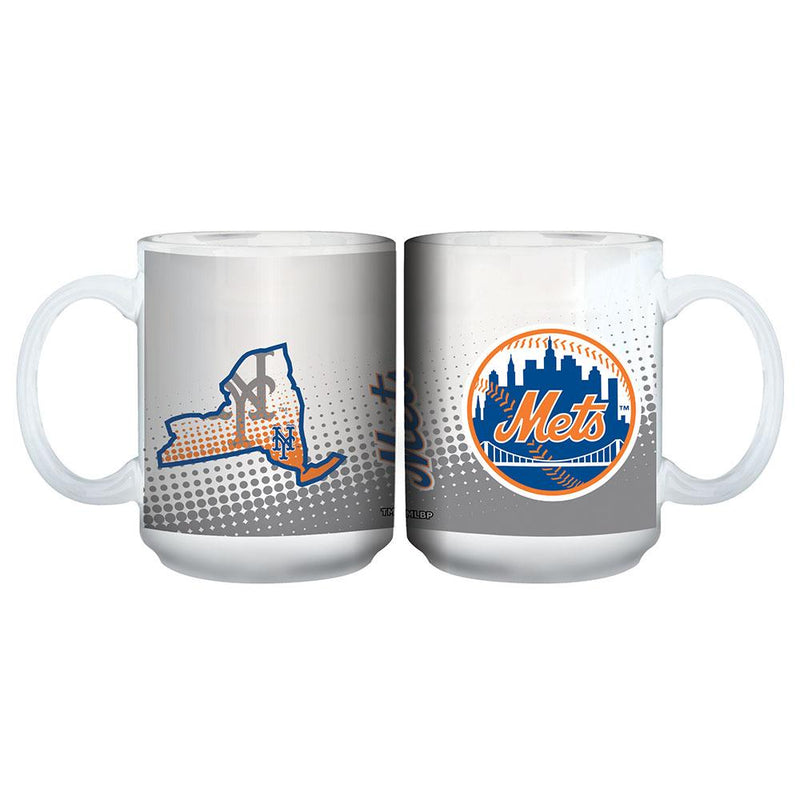 15os White Mug State of Mind | New York Mets MLB, New York Mets, NYM, OldProduct 888966417359 $14