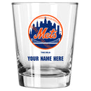 15oz Personalized Stemless Glass | New York Mets