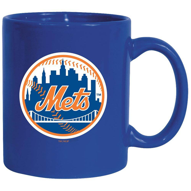 11oz Colored Ceramic Mug | New York Mets MLB, New York Mets, NYM, OldProduct 888966843042 $10