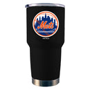 30oz Black Stainless Steel Tumbler | New York Mets