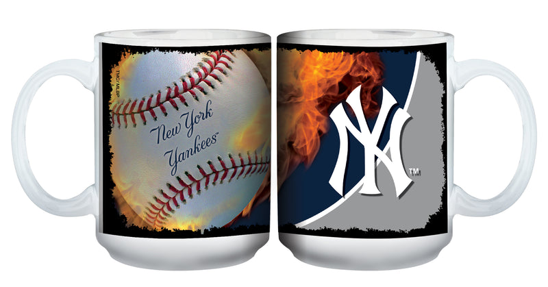 15oz White Flame Mug | New York Yankees
Coffee, Coffee Mug, MLB, New York Yankees, NYY, OldProduct
The Memory Company