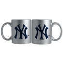 11oz. Silver Mug | New York Yankees MLB, New York Yankees, NYY, OldProduct 687746930176 $11.5