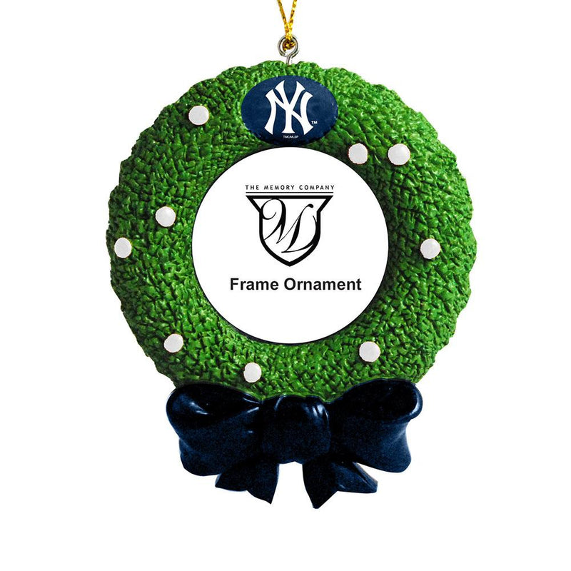 Wreath Frame Ornament | New York Yankees
MLB, New York Yankees, NYY, OldProduct
The Memory Company