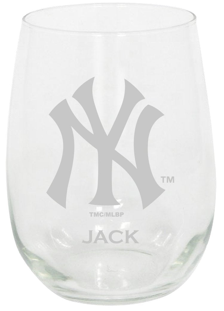 15oz Personalized Stemless Glass Tumbler | New York Yankees
CurrentProduct, Custom Drinkware, Drinkware_category_All, Gift Ideas, MLB, New York Yankees, NYY, Personalization, Personalized_Personalized
The Memory Company