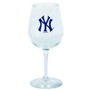 12.75oz Stemmed Wine Glass | New York Yankees Holiday_category_All, MLB, New York Yankees, NYY, OldProduct 888966057104 $12
