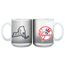 15oz State of Mind White Mug | New York Yankees
MLB, New York Yankees, NYY, OldProduct
The Memory Company