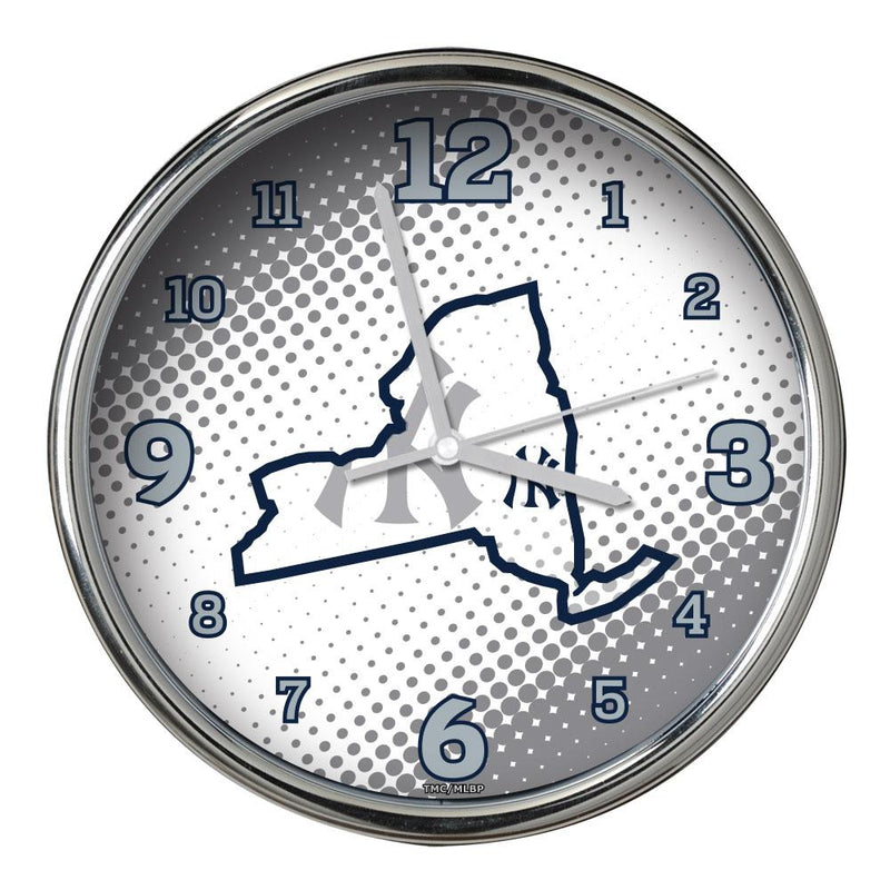 State of Mind Chrome Clock | New York Yankees
MLB, New York Yankees, NYY, OldProduct
The Memory Company
