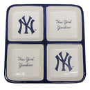 4 Section Square Tray | New York Yankees