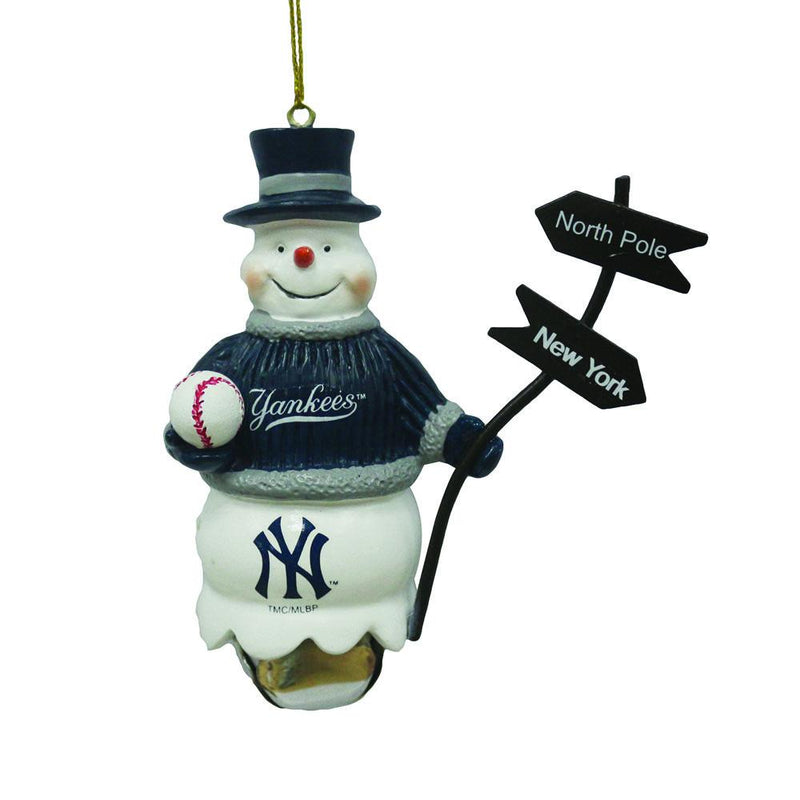 Snowman Bell Ornament | New York Yankees
MLB, New York Yankees, NYY, OldProduct
The Memory Company
