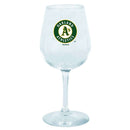 12.75oz Stem Dec Wine Glass | Oakland Athletics Holiday_category_All, MLB, Oakland Athletics, OAT, OldProduct 888966057111 $12