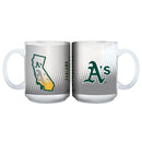15oz White State of Mind Mug | Oakland Athletics
MLB, Oakland Athletics, OAT, OldProduct
The Memory Company