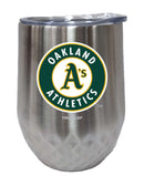 12OZ SS STMLS DIAMD TMBLR ATHLETICS CurrentProduct, Drinkware_category_All, MLB, Oakland Athletics, OAT 888966673960 $28.49