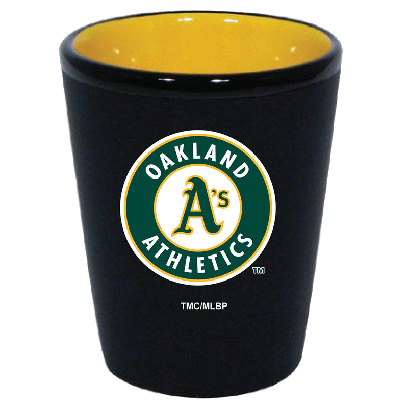2oz BlMatte2T Collect Glass Athletics
MLB, Oakland Athletics, OAT, OldProduct
The Memory Company