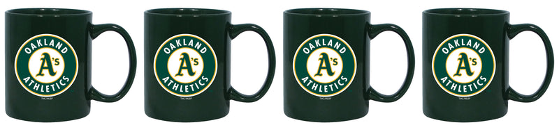 4 Pack 11oz Mug | Athletics
MLB, Oakland Athletics, OAT, OldProduct
The Memory Company