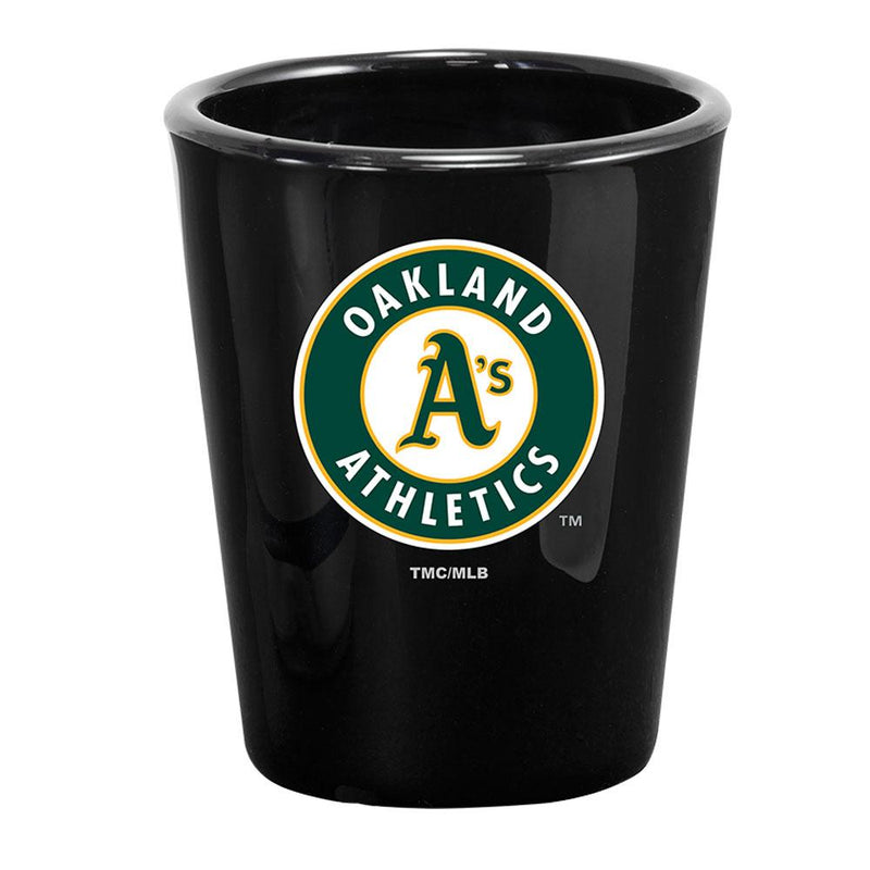 Black with Colored Highlighted Logo Shot Glass | Oakland Athletics
Drink, Drinkware_category_All, MLB, Oakland Athletics, OAT, OldProduct
The Memory Company