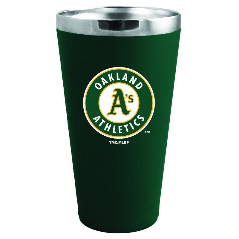16oz Matte Finish SS Pint  ATHLETICS
CurrentProduct, Drinkware_category_All, MLB, Oakland Athletics, OAT
The Memory Company