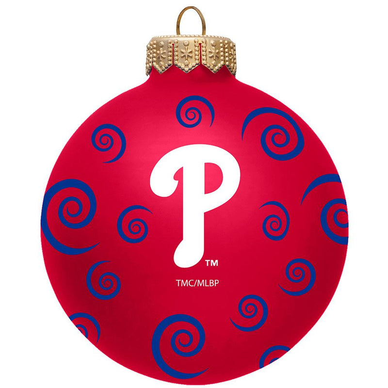 3 Inch Swirl Ball Ornament | Philadelphia Phillies
MLB, OldProduct, Philadelphia Phillies, PPH
The Memory Company