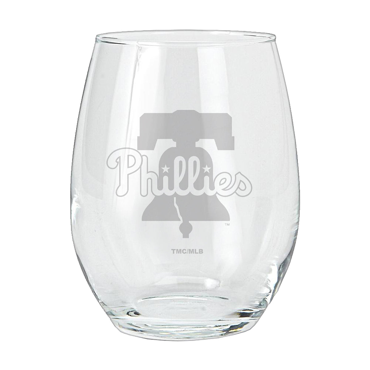 15oz Etched Stemless Tumbler | Philadelphia Phillies CurrentProduct, Drinkware_category_All, MLB, Philadelphia Phillies, PPH 194207265703 $12.49