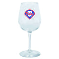 12.75oz Stem Dec Wine Glass | Philadelphia Phillies Holiday_category_All, MLB, OldProduct, Philadelphia Phillies, PPH 888966057128 $12