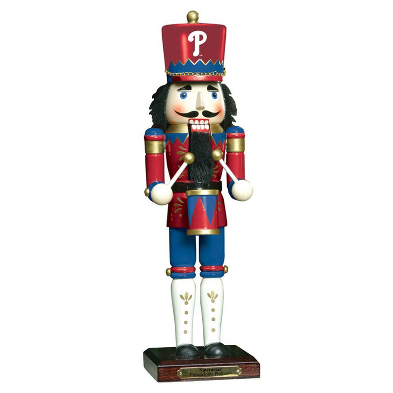 14in Nutcracker 6th Ed - Philadelphia Phillies Holiday_category_All, MLB, OldProduct, Philadelphia Phillies, PPH 687746455068 $30