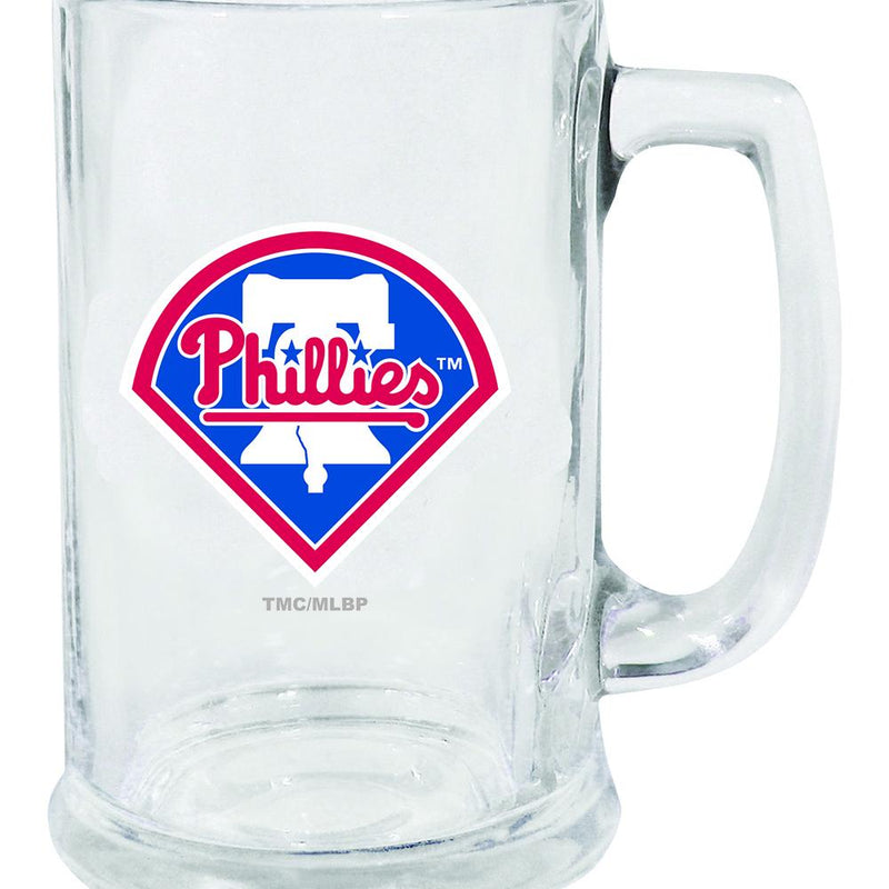 15oz Decal Glass Stein | Philadelphia Phillies MLB, OldProduct, Philadelphia Phillies, PPH 888966785427 $13